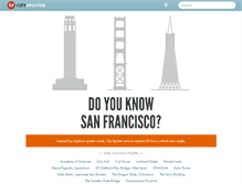 Tablet Screenshot of cityspottercards.com